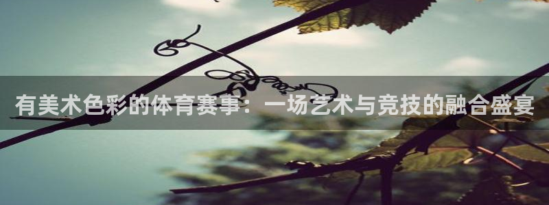 哈哈体育下载：有美术色彩的体育赛事：一场艺术与竞技的融合盛宴